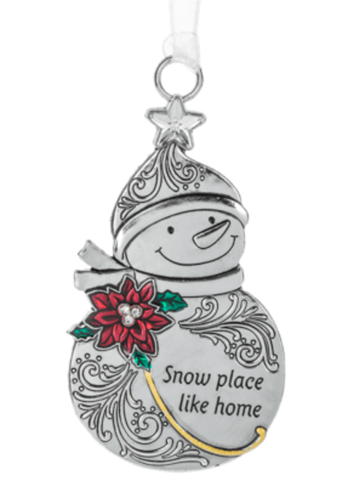 Snow Place Lke Home Ornament