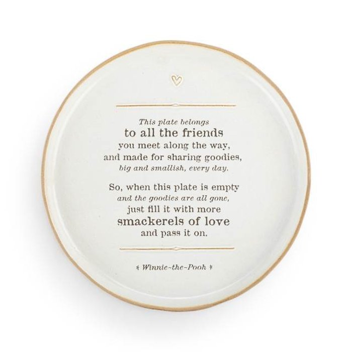 Frienship Giving Plate
