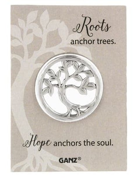 Tree of Life Token-Roots anchor trees, hope anchors the soul.