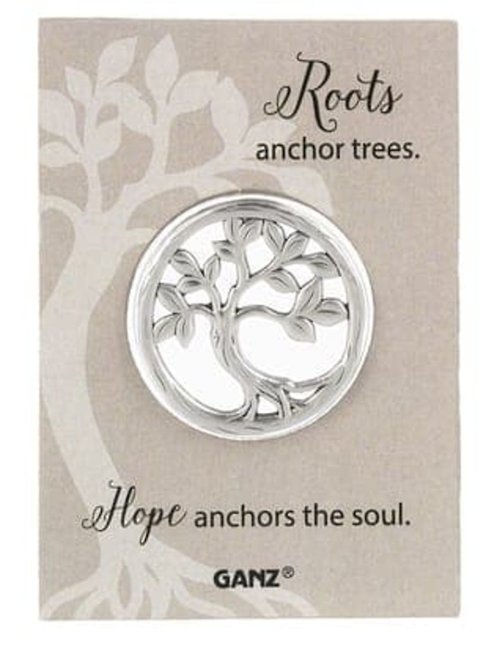 Tree of Life Token-Roots anchor trees, hope anchors the soul.