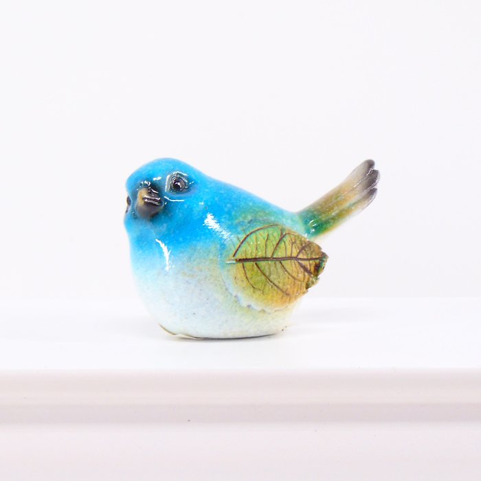 Mini Leaf Bird- Blue