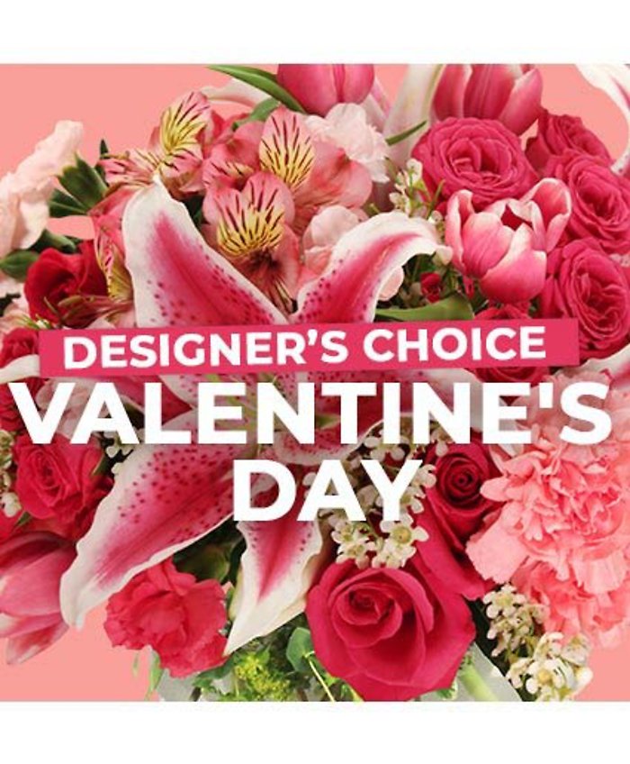 Valentine\'s Day Designers Choice Vase Arrangement