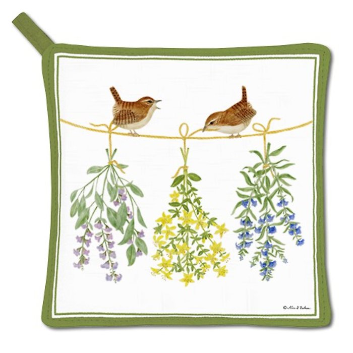 Potholder, Hanging Herb - Made in the USA