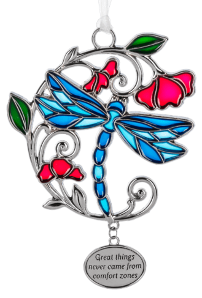 Great things never come from comfort zones. Ornament