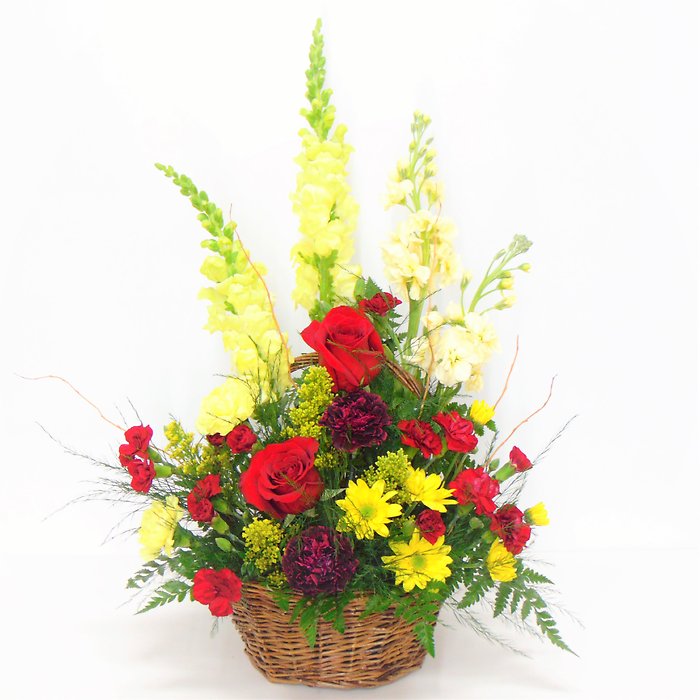 Simple Traditions Basket Arrangement