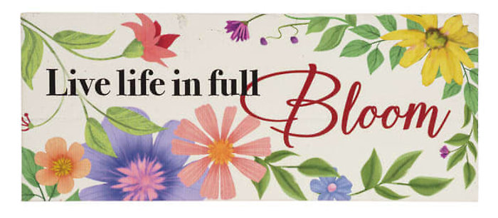 Life is in full Bloom